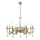 Люстра на ланцюзі CASTRO 8xE14/40W/230V золота