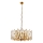 Люстра на ланцюзі CRYSTALLINE 6xE14/40W/230V мідна