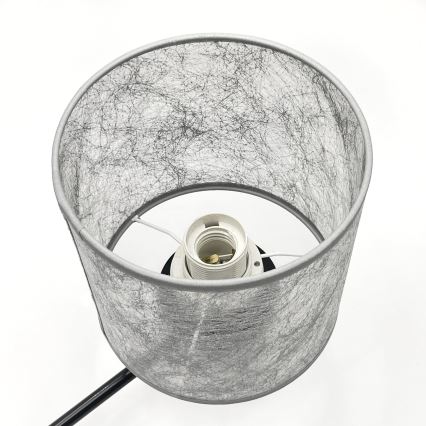 Люстра на ланцюзі ROSA 3xE27/60W/230V чорна/сіра