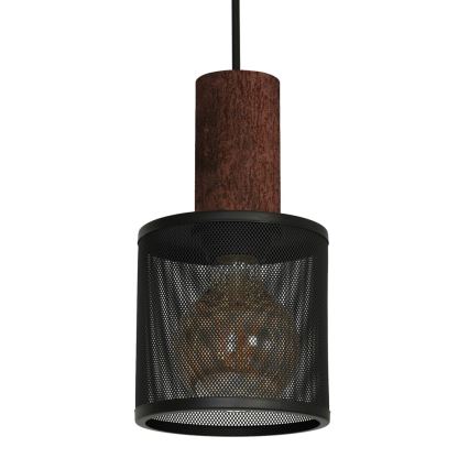 Люстра на мотузці ARES BLACK 1xE27/60W/230V