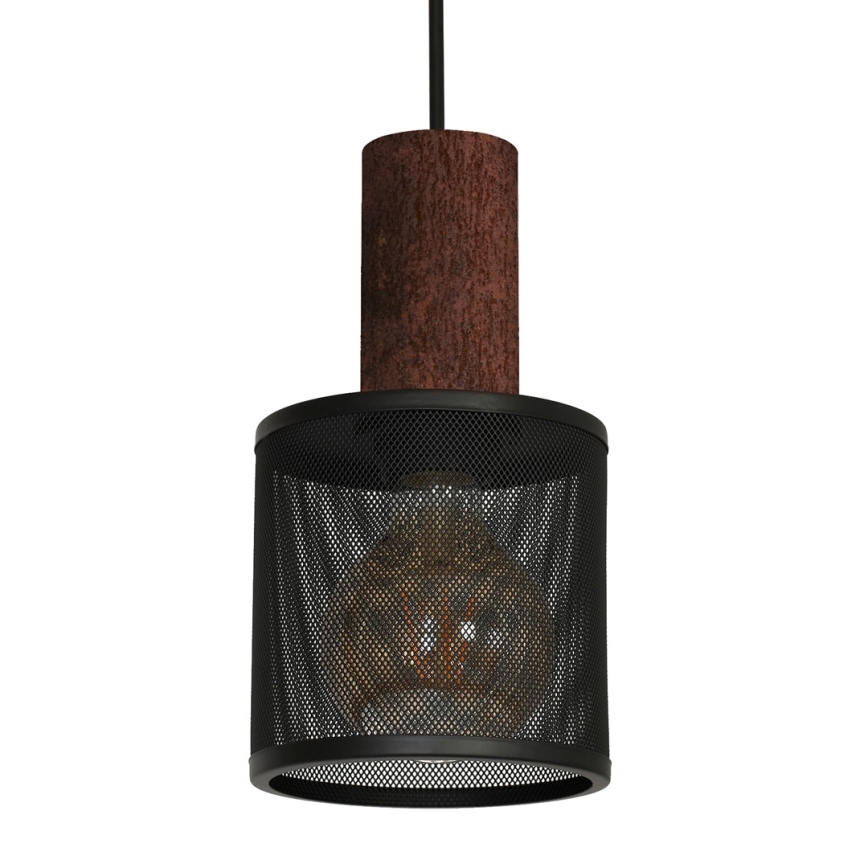 Люстра на мотузці ARES BLACK 1xE27/60W/230V