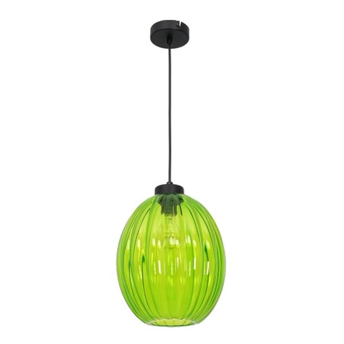 Люстра на мотузці BLICK 1xE27/60W/230V зелена