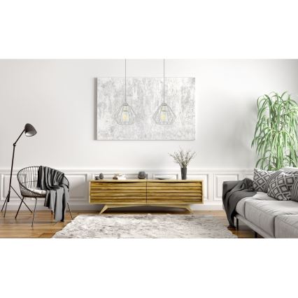 Люстра на мотузці CEED 2xE27/60W/230V