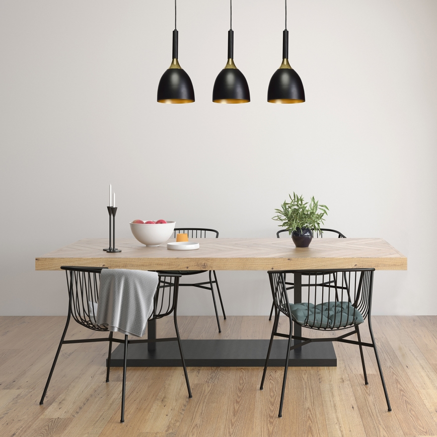 Люстра на мотузці CLARK 3xE27/60W/230V
