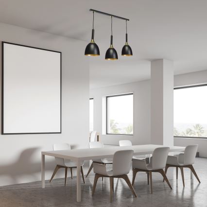 Люстра на мотузці CLARK 3xE27/60W/230V