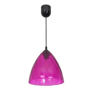 Люстра на мотузці FLASH 1xE27/60W/230V рожева