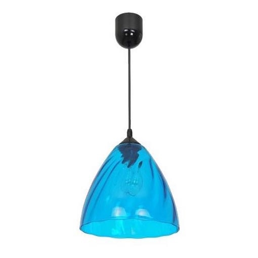 Люстра на мотузці FLASH 1xE27/60W/230V синя