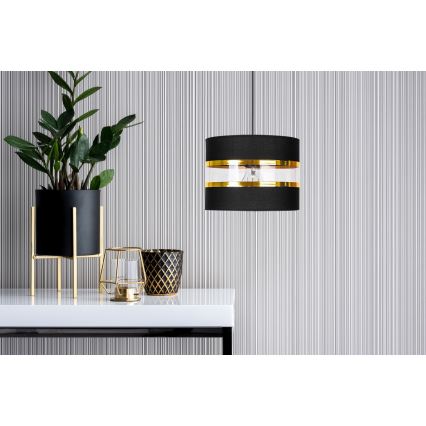 Люстра на мотузці LIND 1xE27/60W/230V чорна