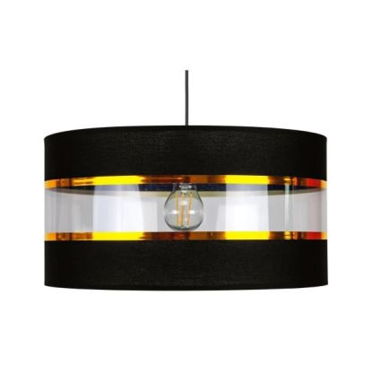 Люстра на мотузці LIND 1xE27/60W/230V чорна