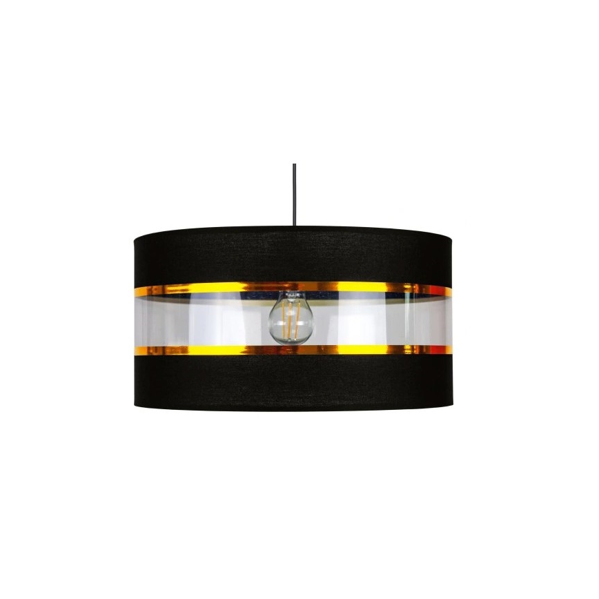 Люстра на мотузці LIND 1xE27/60W/230V чорна