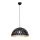 Люстра на мотузці LISA BLACK 1xE27/60W/230V