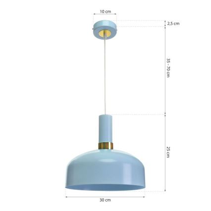 Люстра на мотузці MALMO 1xE27/60W/230V
