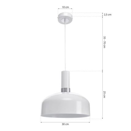 Люстра на мотузці MALMO 1xE27/60W/230V