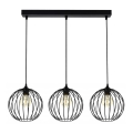Люстра на мотузці MATT 3xE27/60W/230V