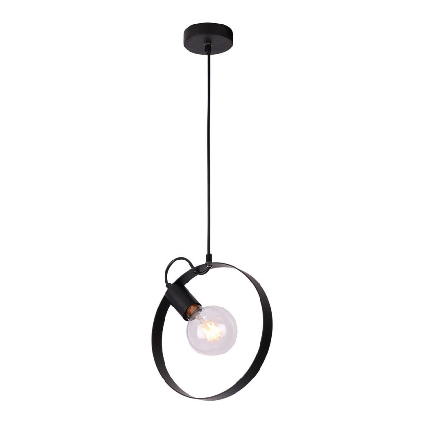 Люстра на мотузці NEXO 1xE27/40W/230V чорна