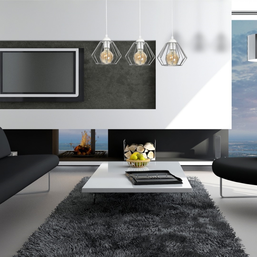 Люстра на мотузці NORMAN 3xE27/60W/230V