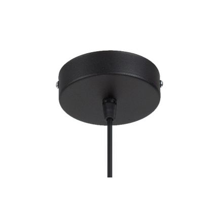 Люстра на мотузці RELLA 1xE27/60W/230V зелена/золота