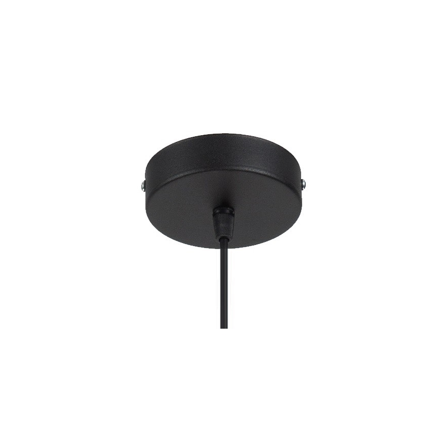 Люстра на мотузці RELLA 1xE27/60W/230V зелена/золота