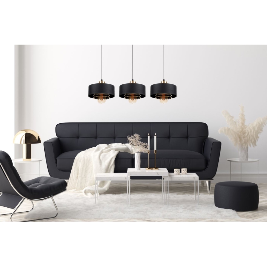 Люстра на мотузці VEST 3xE27/60W/230V