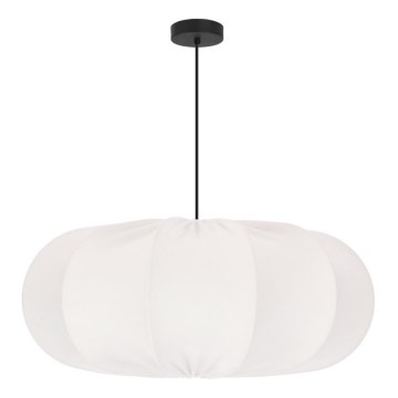 Люстра на шнуре CAFEE 1xE27/40W/230V, диаметр 52 см, белая