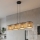 Люстра на шнуре ECO 4xE27/15W/230V бежевый/ротанг