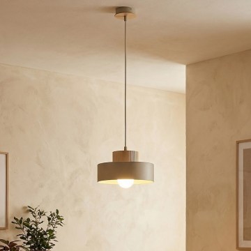 Люстра на шнуре KIVI 1xE27/15W/230V бежевая