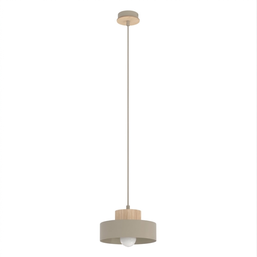 Люстра на шнуре KIVI 1xE27/15W/230V бежевая
