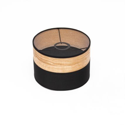 Люстра на шнурі ALBA 1xE27/15W/230V, діаметр 20 см, чорна/коричнева