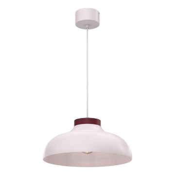 Люстра на шнурі BASCA 1xE27/15W/230V кремова/бордова