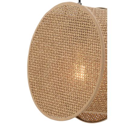 Люстра на шнурі BIG DRUM 1xE27/60W/230V коричнева