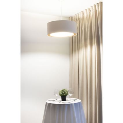 Люстра на шнурі BOHO TRINITI 1xE27/60W/230V, діаметр 50 см, кремова