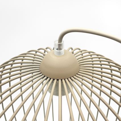 Люстра на шнурі DESTELLO 1xE27/15W/230V, діам. 33 см, бежева