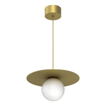 Люстра на шнурі FLAT 1xE27/15W/230V золота