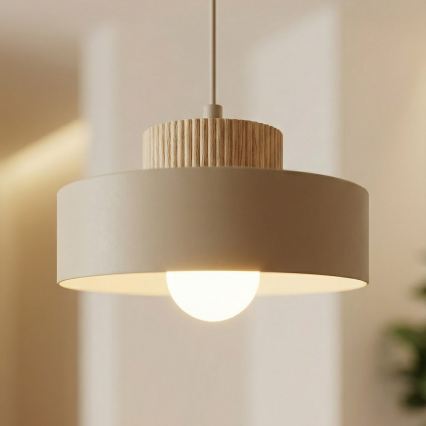 Люстра на шнурі KIVI 1xE27/15W/230V бежева