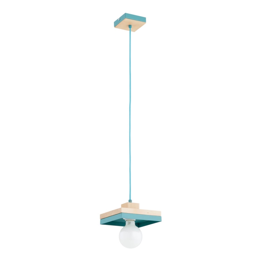 Люстра на шнурі MIKO 1xE27/15W/230V м'ятна/бежева