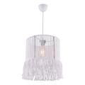 Люстра на шнурі NESS MACRAME 1xE27/40W/230V біла