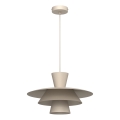Люстра на шнурі PLATO 1xE27/15W/230V бежева