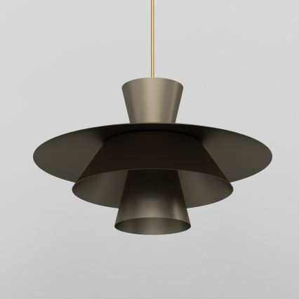 Люстра на шнурі PLATO 1xE27/15W/230V бронзова