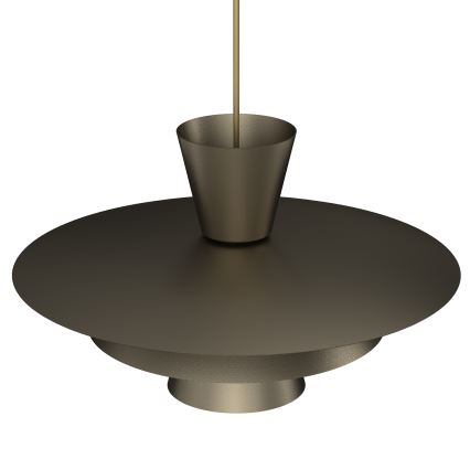 Люстра на шнурі PLATO 1xE27/15W/230V бронзова
