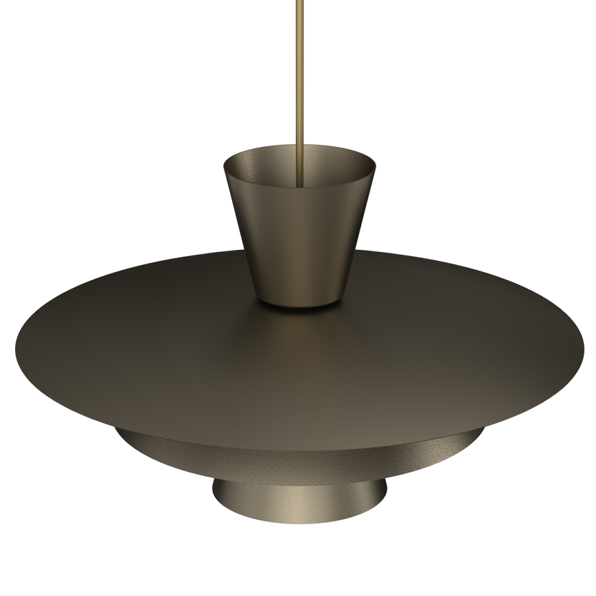 Люстра на шнурі PLATO 1xE27/15W/230V бронзова