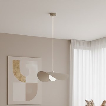 Люстра на шнурі RITUAL 1xG9/8W/230V бежевого кольору