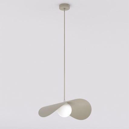 Люстра на шнурі RITUAL 1xG9/8W/230V бежевого кольору