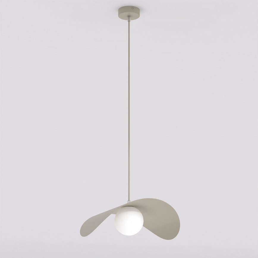 Люстра на шнурі RITUAL 1xG9/8W/230V бежевого кольору