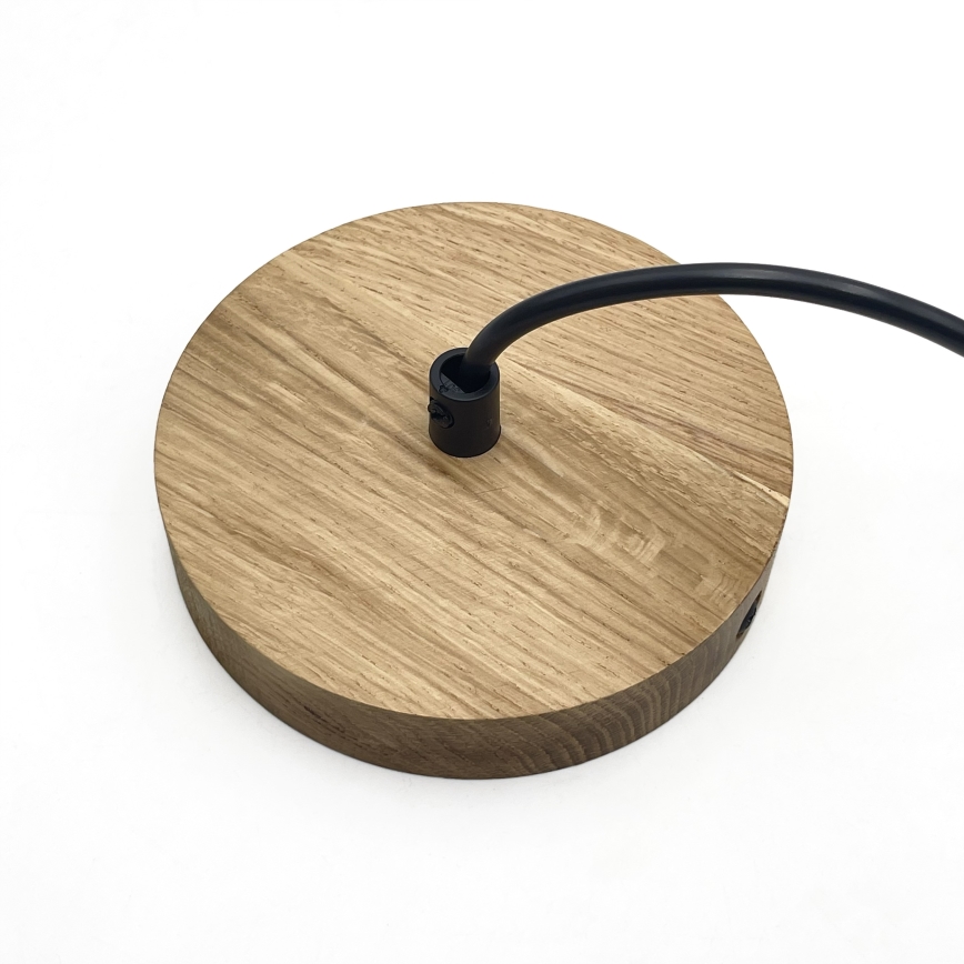 Люстра на шнурі SINGLE 1xE27/60W/230V діам. 28 см дуб