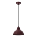 Люстра на шнурі SVEN 1xE27/15W/230V бордова