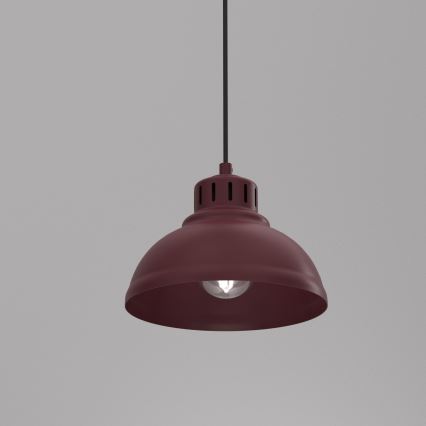 Люстра на шнурі SVEN 1xE27/15W/230V бордова
