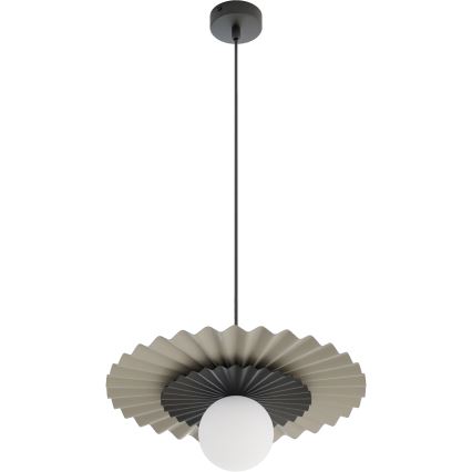 Люстра на шнурі UMBRA 1xG9/8W/230V чорна/бежева