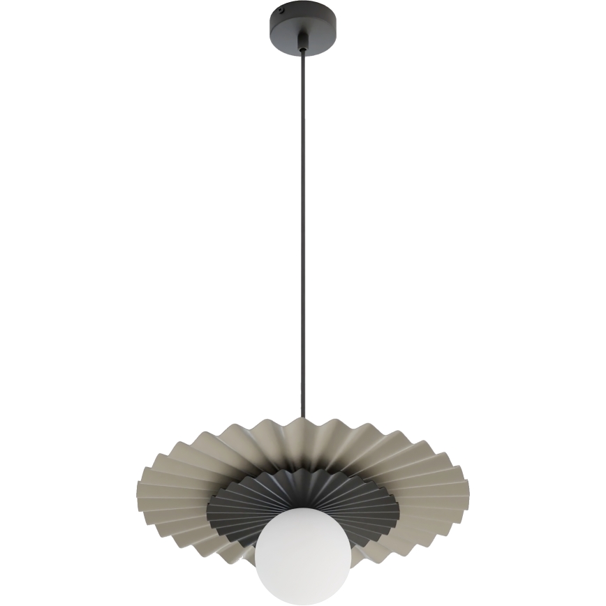 Люстра на шнурі UMBRA 1xG9/8W/230V чорна/бежева
