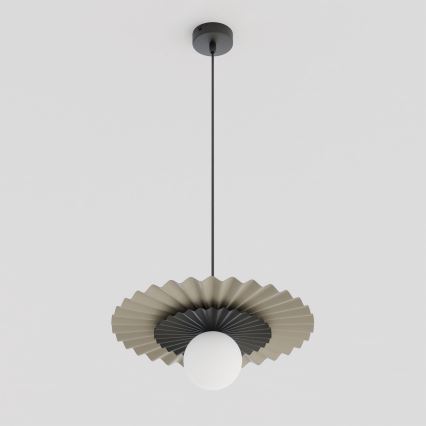 Люстра на шнурі UMBRA 1xG9/8W/230V чорна/бежева