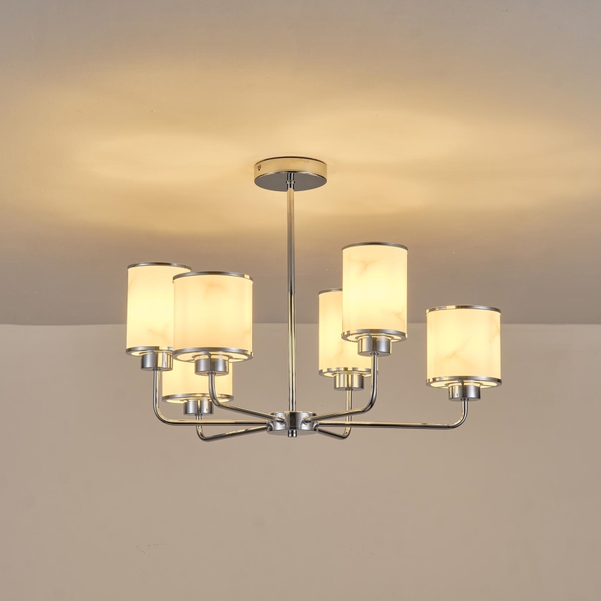 Люстра на штанге 6xE27/60W/230V
